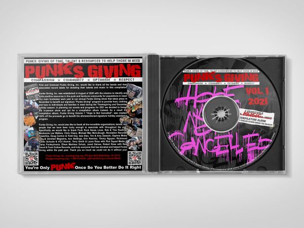 Punks Giving Volume - Inside CD Case