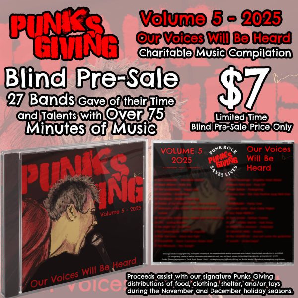 Punks Giving Volume 5 - BLIND PRESALE (CD ONLY)